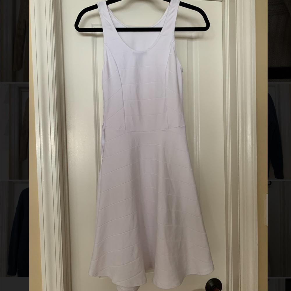 White Aqua Dress